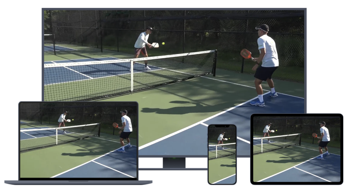 Pickleball 360 multi-device