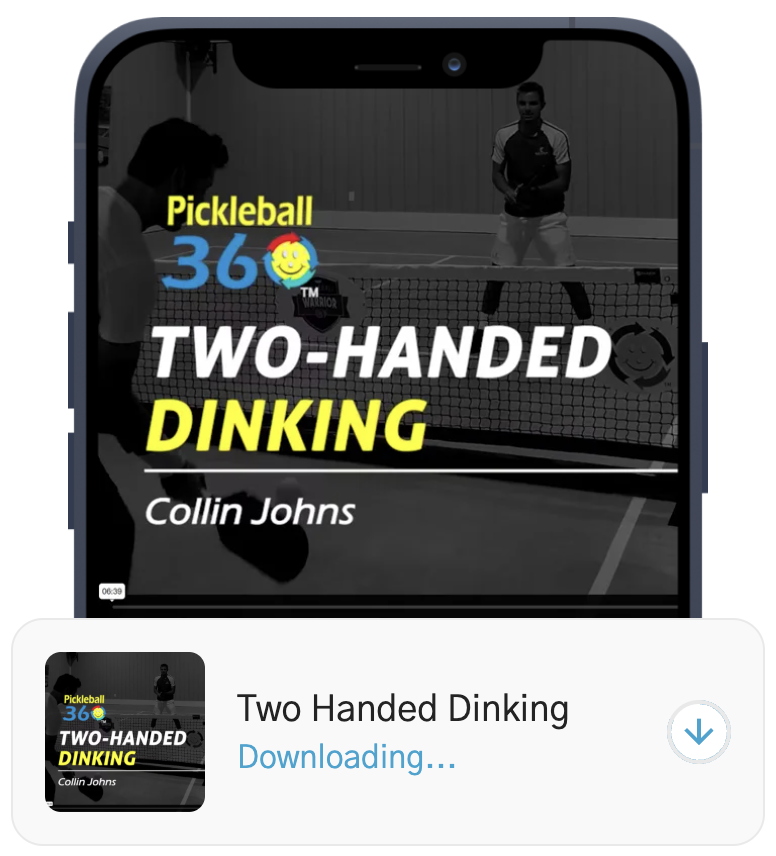 Pickleball 360 on mobile